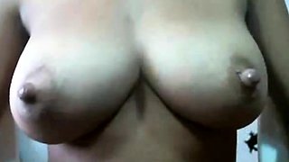Meaty big nipples on nice tits with a bit of milk