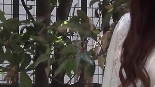 Horny Japanese Housewife Hosts Her Husband's Friends and Has Fun While He Works