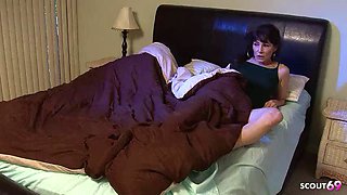 Old Mature Wife Alexandra Silk get Interracial Fuck by Big Black Monster Cock Roommate