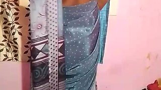 Hot Village Girl Changing Dress