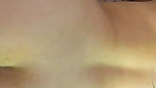 Cuckold, Wife Trying to Get Her Ass Fucked.