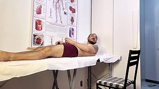 Patient Cant Handle It And Becomes Stiff In Front Of The Nurse During The Exam