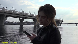 Skinny teen first time anal fucked