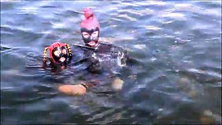 German amateur couple fucking outdoors