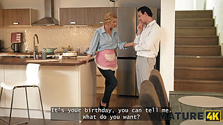 MATURE4K. My hot step relative got me the dirtiest gift