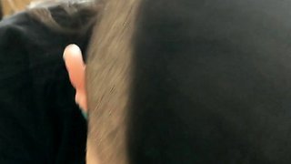 Hot Brunette Girlfriend POV Blowjob