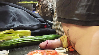 CBT. Extreme Dick and Urethral Torment in the Kitchen! Cooking Cock 2. Episode 3/3. Full.