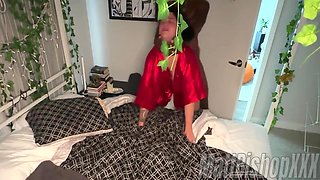 Interracial Couple Fuck Before Bed