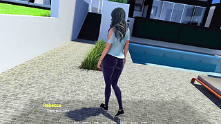 Cumming Inside Stepmom - Away From Home #25 Animated Porn Gameplay