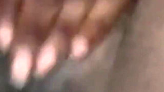 Closeup Playing with My Hairy Fat Pussy