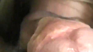Skinny slut takes big cock deep inside of her