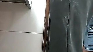 Maid Is Caught in the Bathroom.