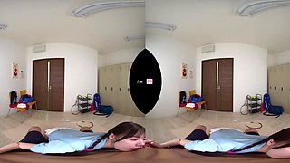 Perverted asian harlot unbelievable VR clip