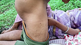 Today, sister-in-law brother-in-law took a lot of fun in the forest, Pell enjoyed it and also enjoyed pressing, hit hard.