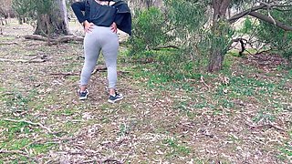 Hira Indian Beauty - a Hot Desi MILF - Flashing in Outdoor - Daring