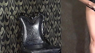 Mistress Punishes Manager by Dripping Hot Wax on His Body While Making Him Smell and Lick Feet, Which Have Been Steamed by Boots