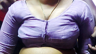 Huge Boobs Indian Bhabhi strips Saree and rough sex with Devar Ji