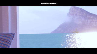 Lara Croft And Her Moments Of Pleasure: She Eats Cum And Gets a Creampie ( 3D Ultra-Realistic Animation )