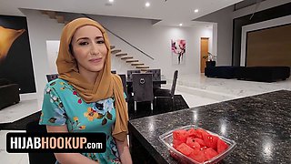 First time for everything: BFFs share big cock in POV hijab hookup