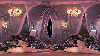 Attractive asian teen beauty crazy VR sex clip