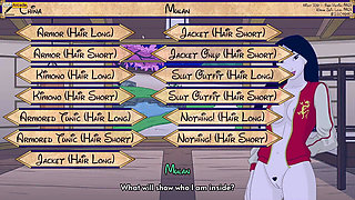 Park After Dark Game Play - Mulan Sex Animation Collection [18+] Porn Game