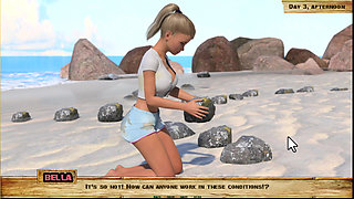 Lewd Island 3 - we found a suitcase with lingerie in
