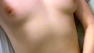 Amateur striptease and Solo masturbation