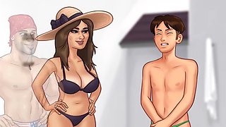 Summertime, trump, cartoon sex