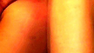 Horny Gets Her Shaved Pussy Fucked Raw And Swallows Cum In The Living Room