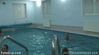 TWO HORNY BABES FUCK HARD AT CZECH SWINGERS PARTY
