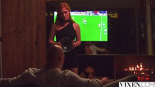 Jia Lissa & Agatha Vega Hot Lesbian Sex - Fingering, Cum Swapping & Deep Throat