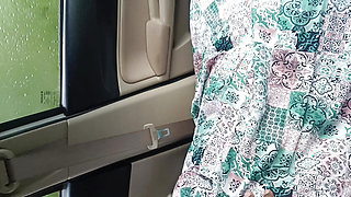 office manager enjoying hot Romance with married colleague inside car part 3