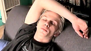 Hung Straight Boy Solo Stroke