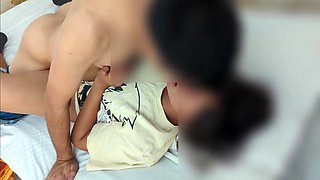 I Fuck With Husband Friend Missionary Sex Deep In My Pussy