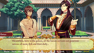 The Arab subordinate in the arms of the wicked sultan!!