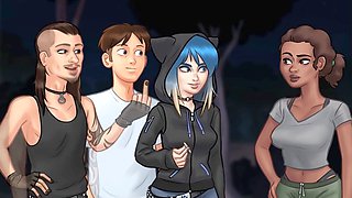 Naughty student with a sexy voice dives into anime adventures