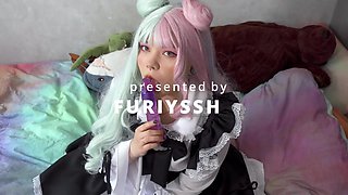 Blowjob for a Toy From Cute Maid Furiyssh