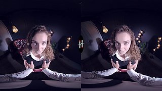 Simona Purr VR Porn: Stop Scrolling, Stepdaddy - DarkRoomVR