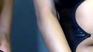 Sexy Erotic Babe Dance. While Stroking Huge Cock