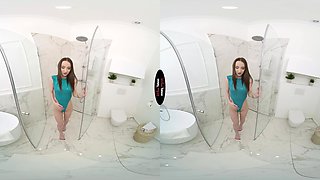 Kate Quinn VR Porn: Bathroom Sin - VirtualTaboo