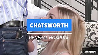 Striking Tommy Pistol and Kenzie Reeves at petite blonde action