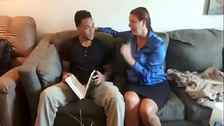 Tutoring Stepmom - Carrie Moon, Julien Blanc And Sunny Lennox