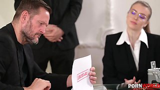 Seductive Babe Eden Ivy Gets DP'd During A Top Secret Exchange GP2505