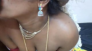 Tamil Desi Wife Fucks Husband's Younger Brother Part 1 - Hot Indian Anal & Blowjob