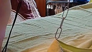 Pussy Clamped Open Ass Pumped with Butt Plug and Fucked in the Ass Hard
