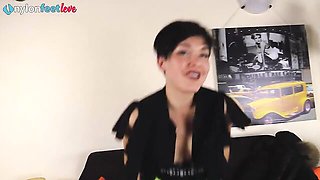 Talented pornstar - feet clip - Nylon Feet Love