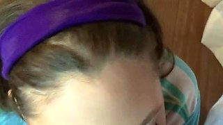 Amateur girlfriend blowjob anal and facial cumshot