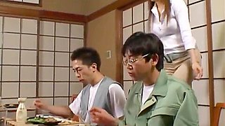 Busty Japanese Trio teen 18+ Gets Fucked