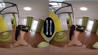 Sensual Pooldance - Hot Brunette Teases Before Fuck