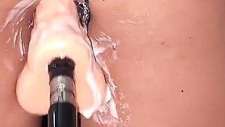 Delicious Fucked with Machine Multiple Squirt